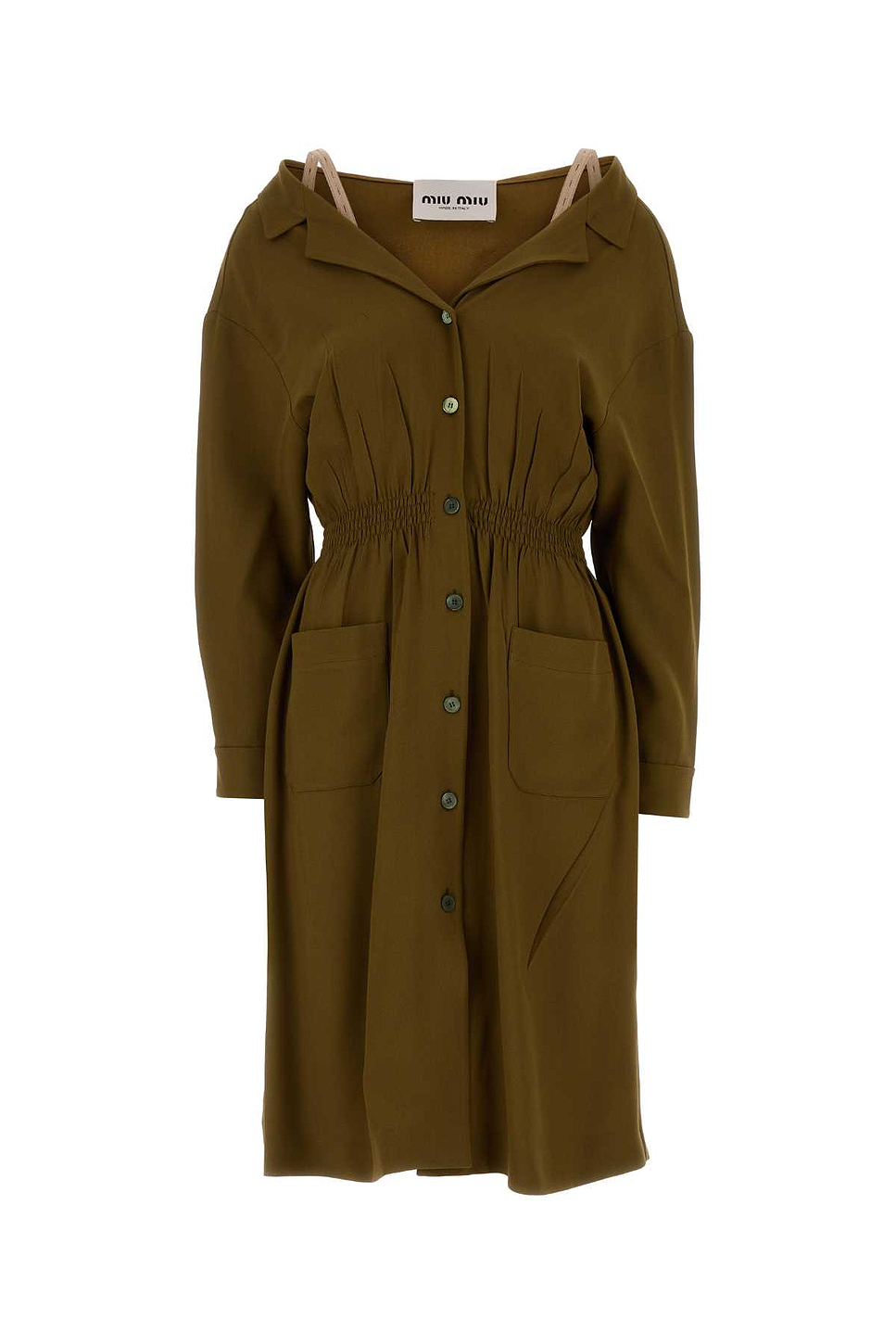 Acetate Viscose Mini Dress