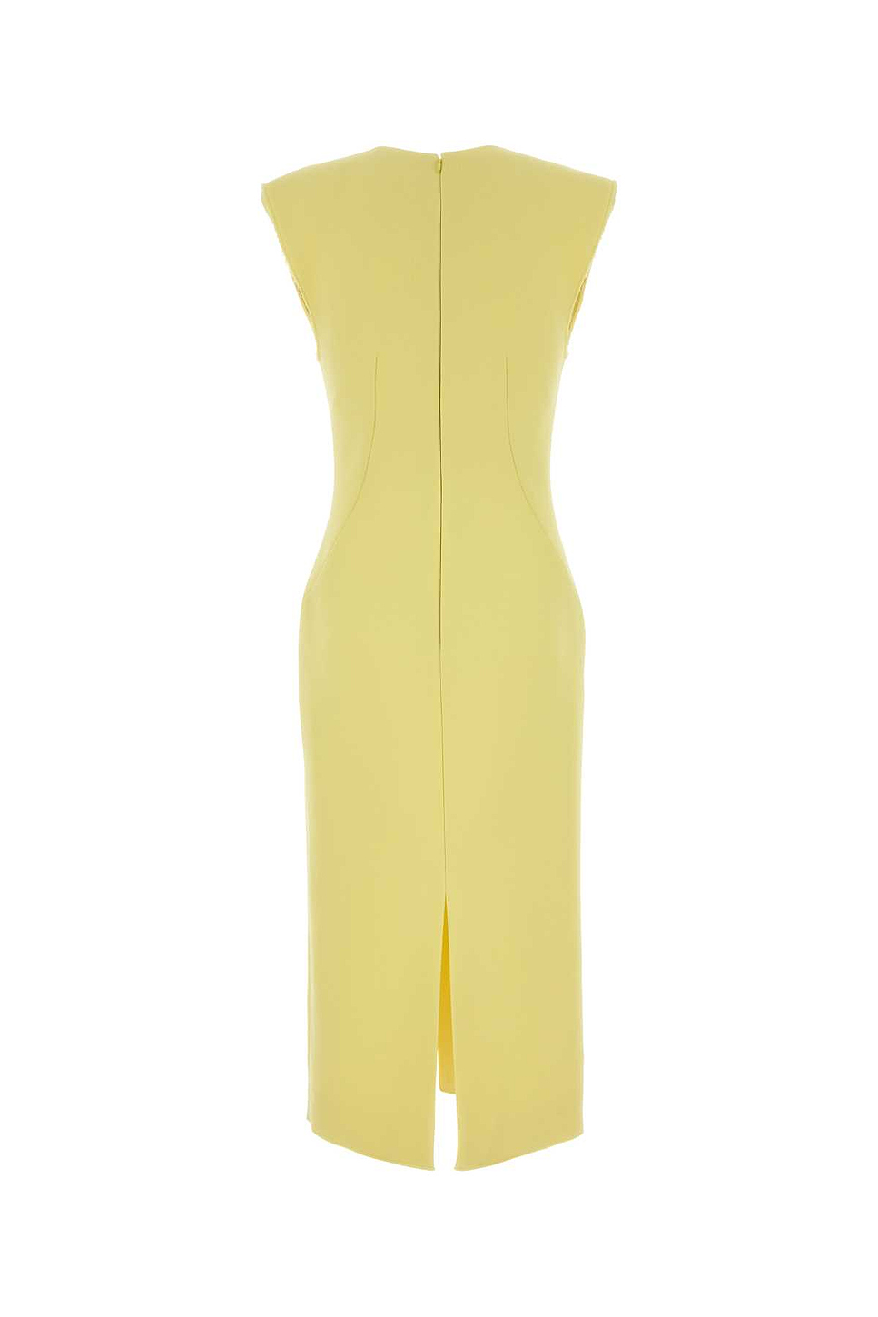 Wool Stretch Crepe Dress
