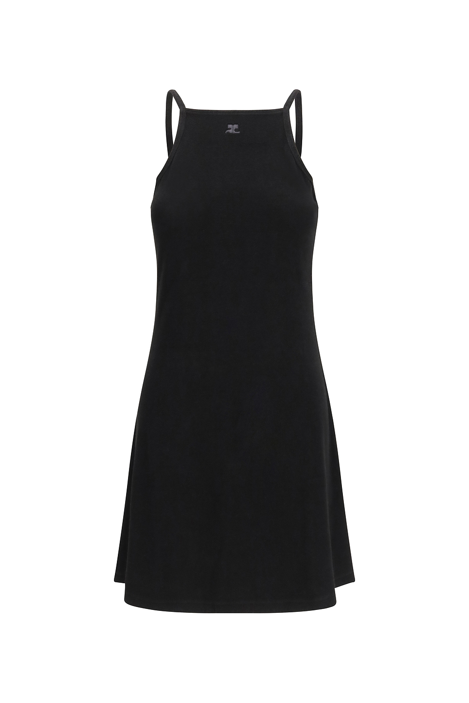 Courreges Logo Viscose Dress