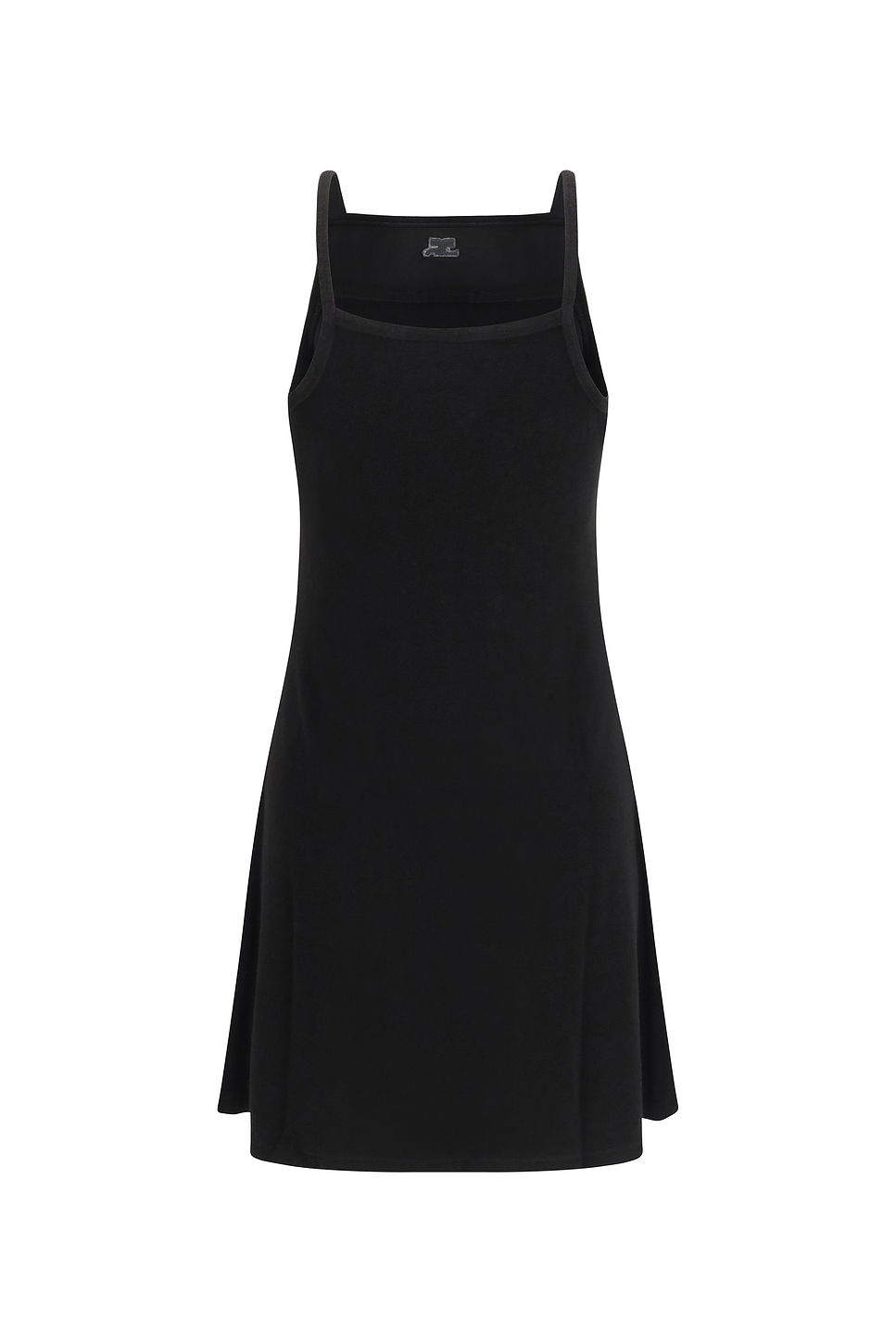 Courreges Logo Viscose Dress