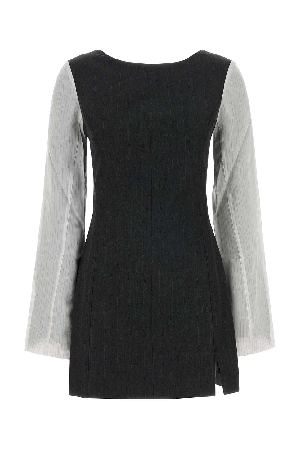 Embroidered Twill Mini with Viscose Lining