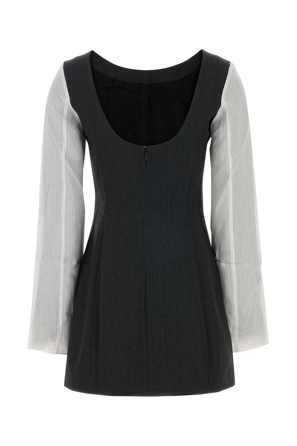 Embroidered Twill Mini with Viscose Lining