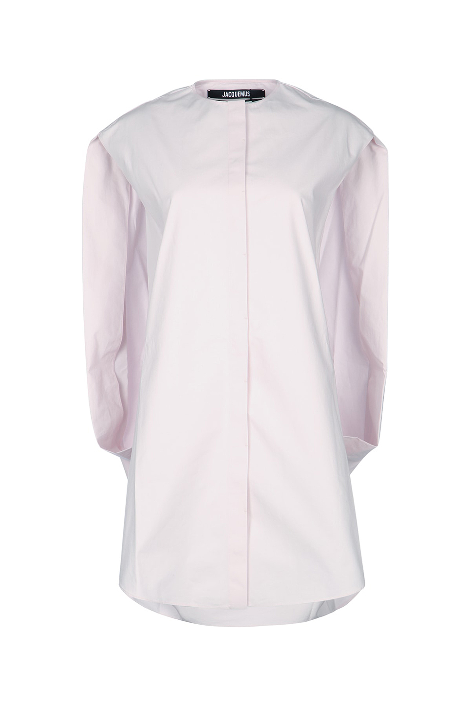 Pink Cotton Mini Dress