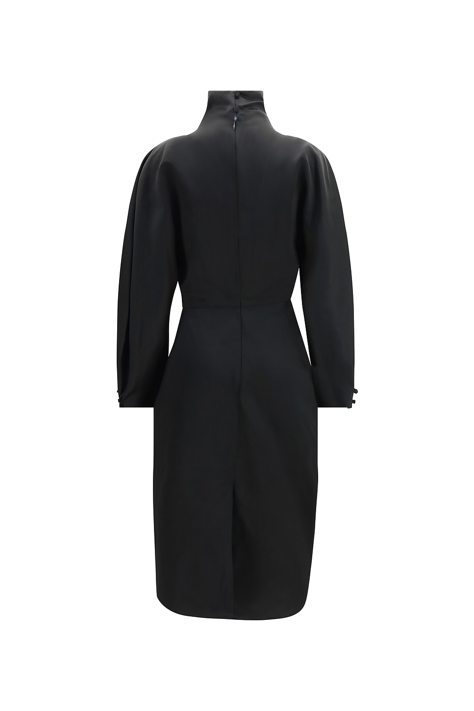 Harlin Ramie Blend Satin Dress