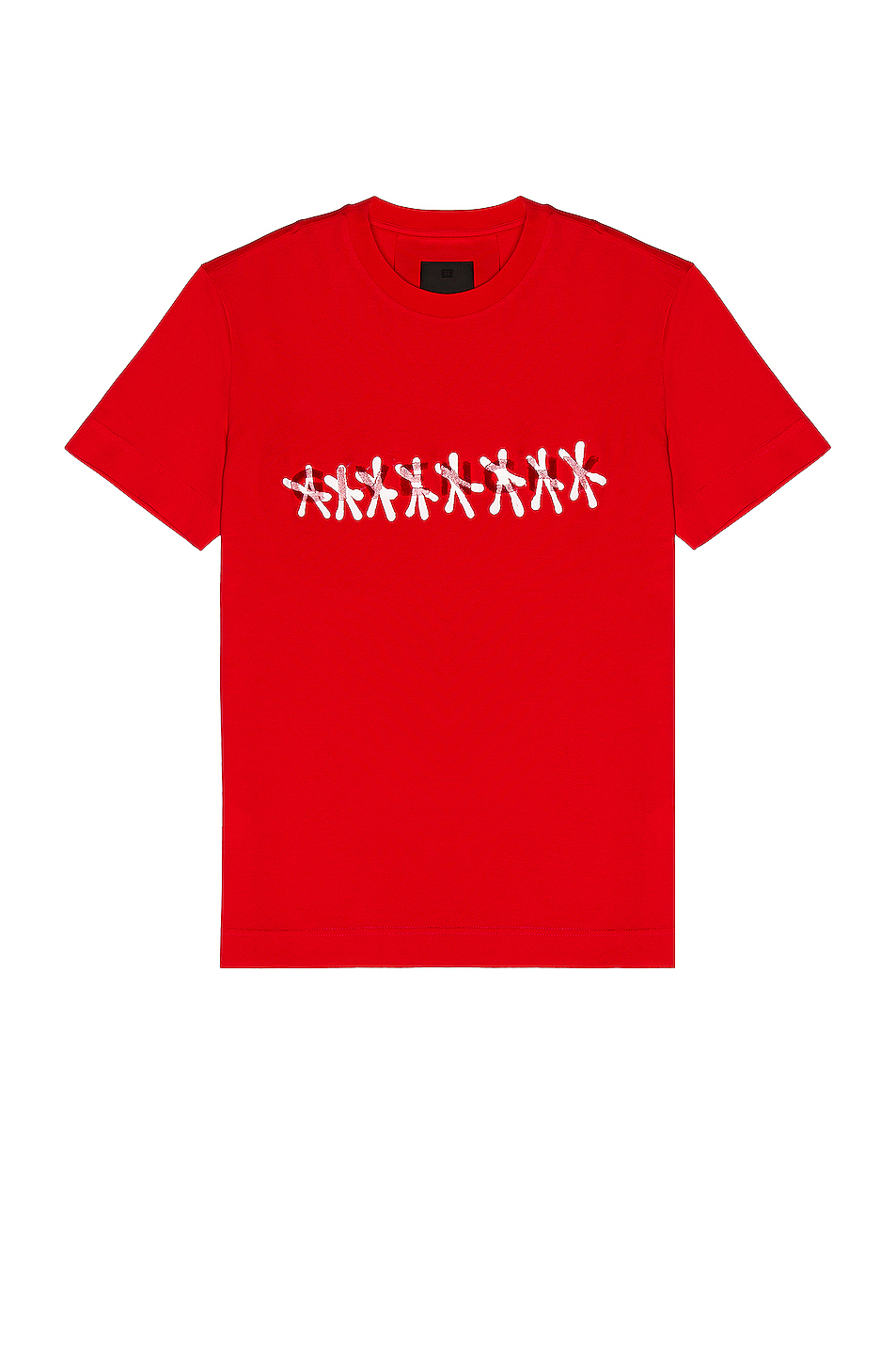 givenchy c&s t恤 – 红色 | fwrd