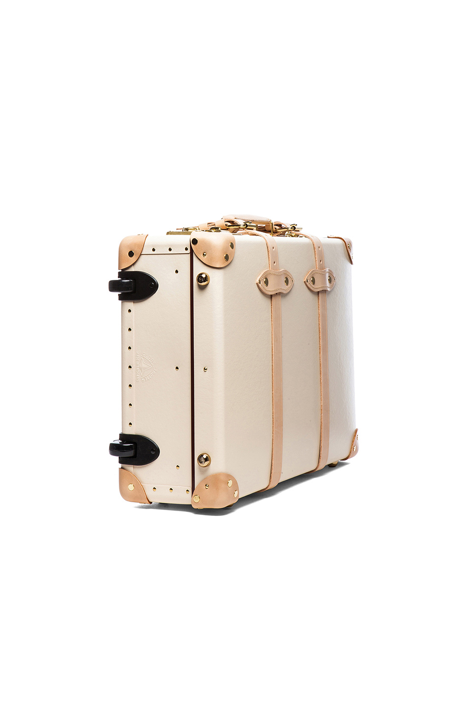 image 3 of globe-trotter 21" safari trolley case in ivory &