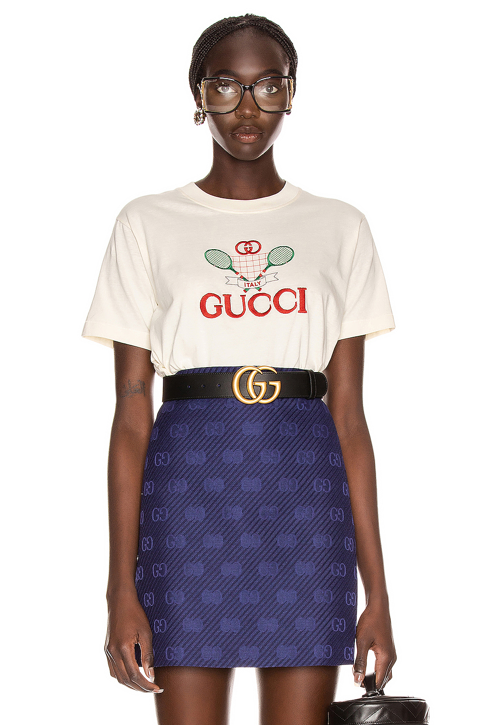 gucci 商标t恤 – sunkissed & multicolor | fwrd