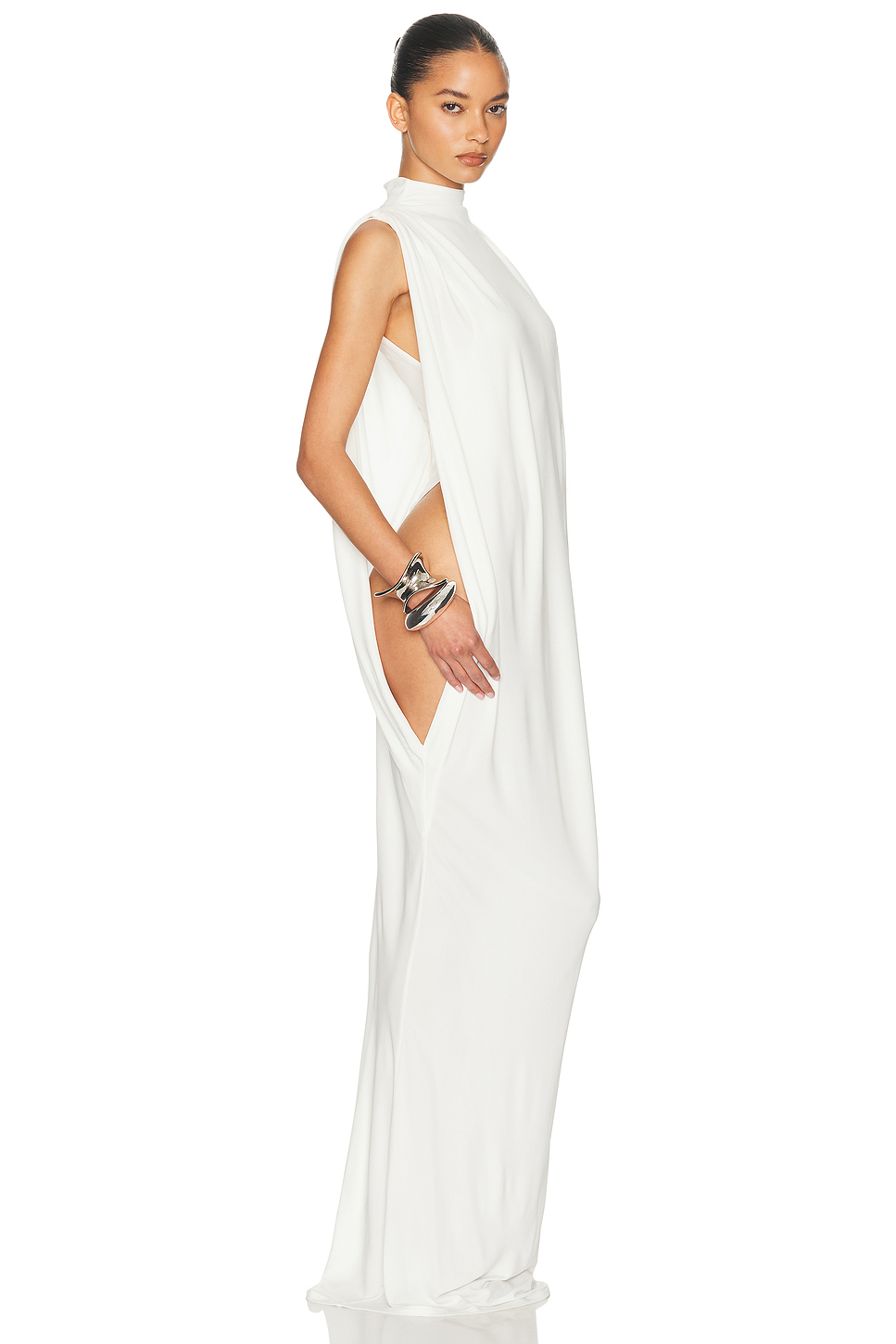 Katerina Cut-Out Jersey Gown