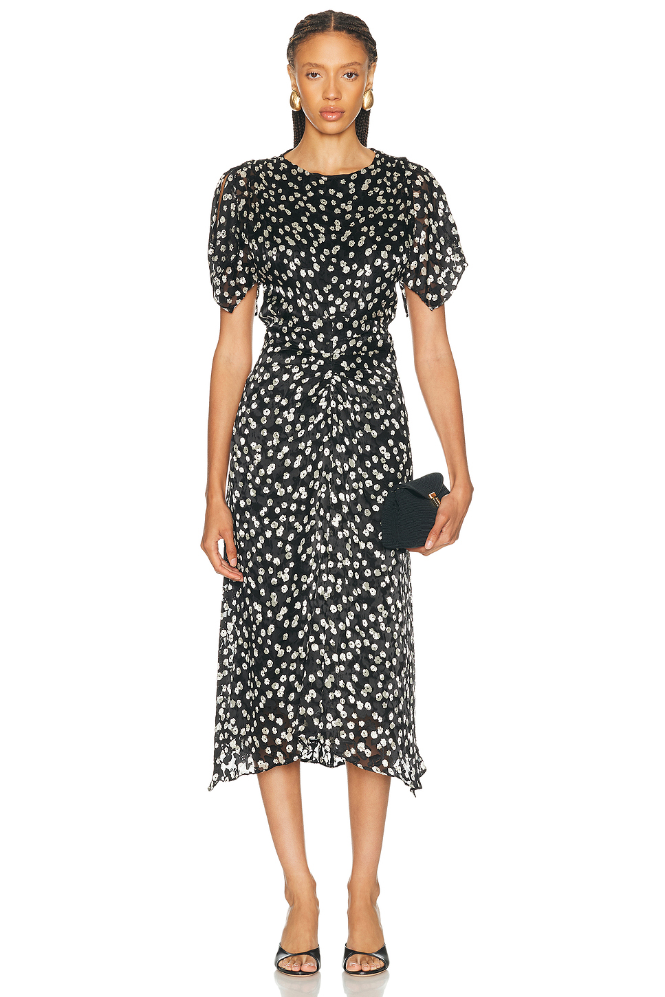 Viscose Silk Midi with Silk Lining