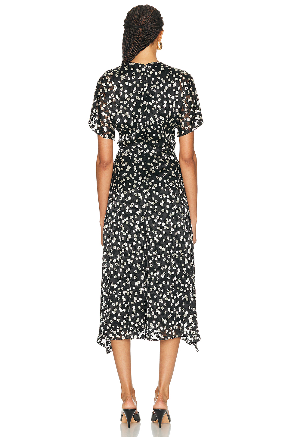 Viscose Silk Midi with Silk Lining