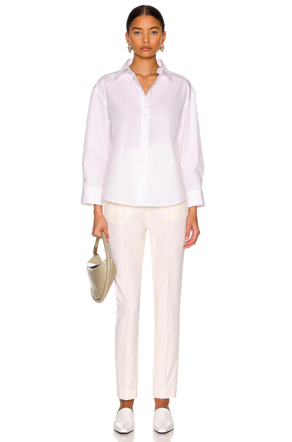 jil sander 衬衫 – optic white | fwrd