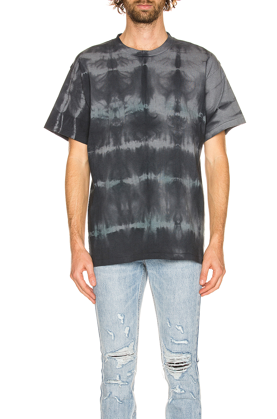 image 3 of john elliott university tee in surface tie dye