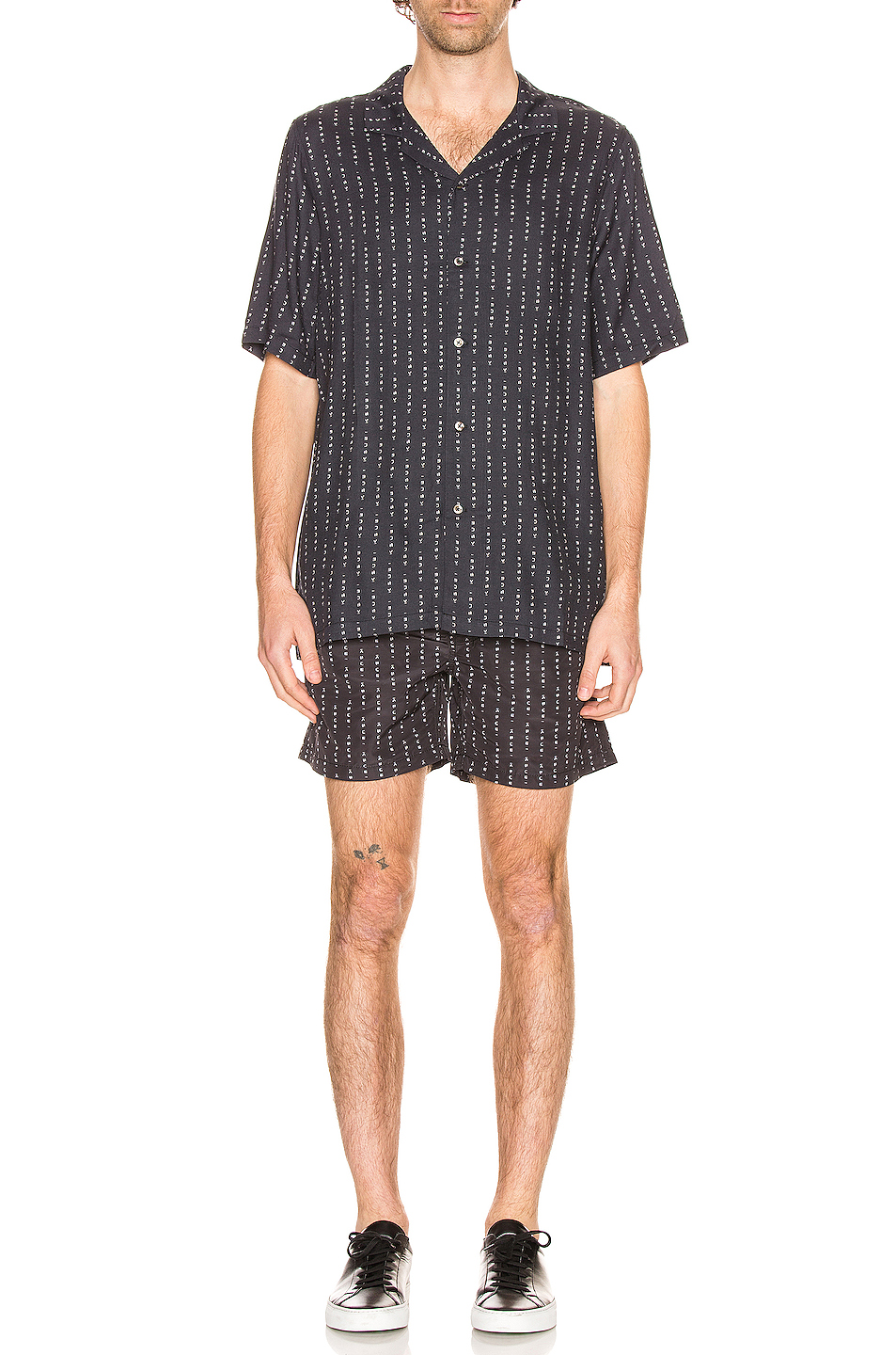 image 4 of ksubi dymo boardshort in black