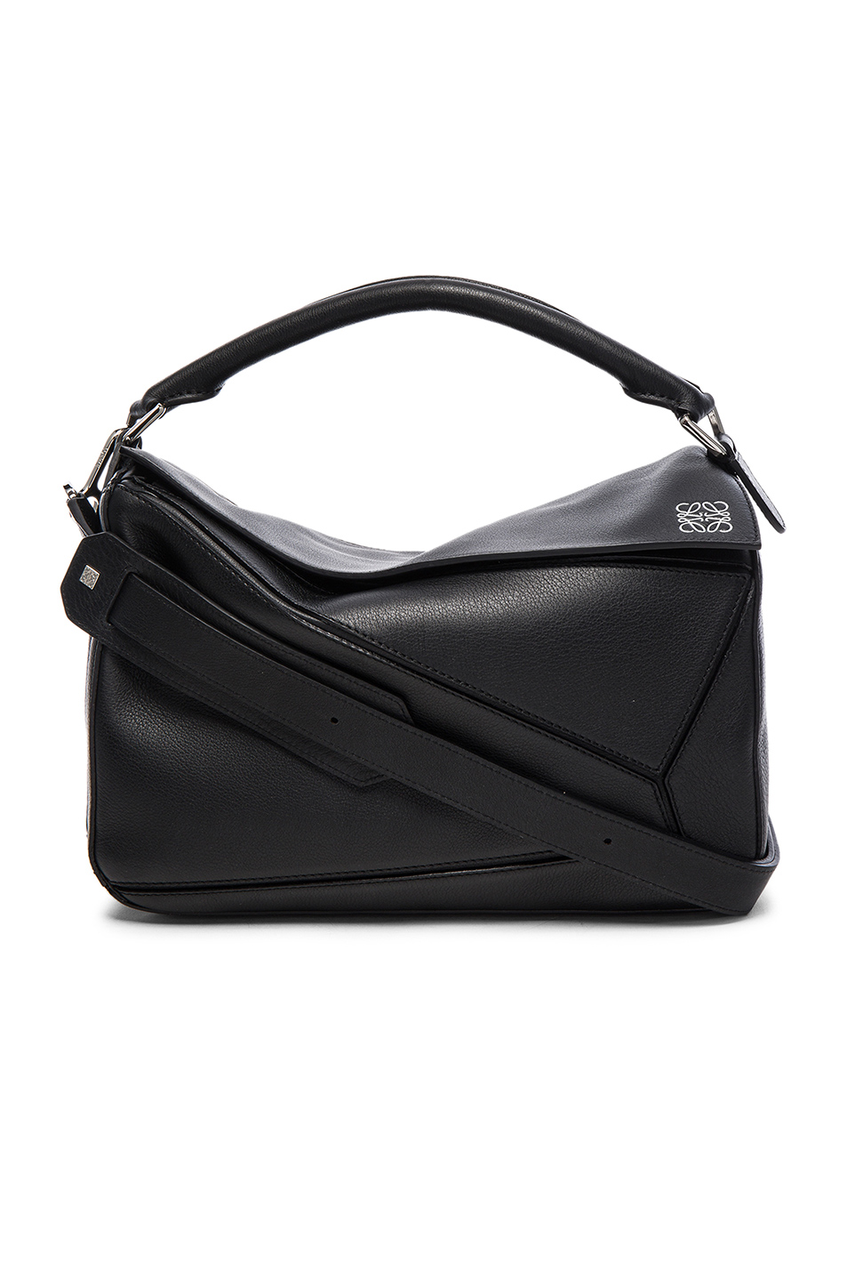 image 1 of loewe puzzle bag in black