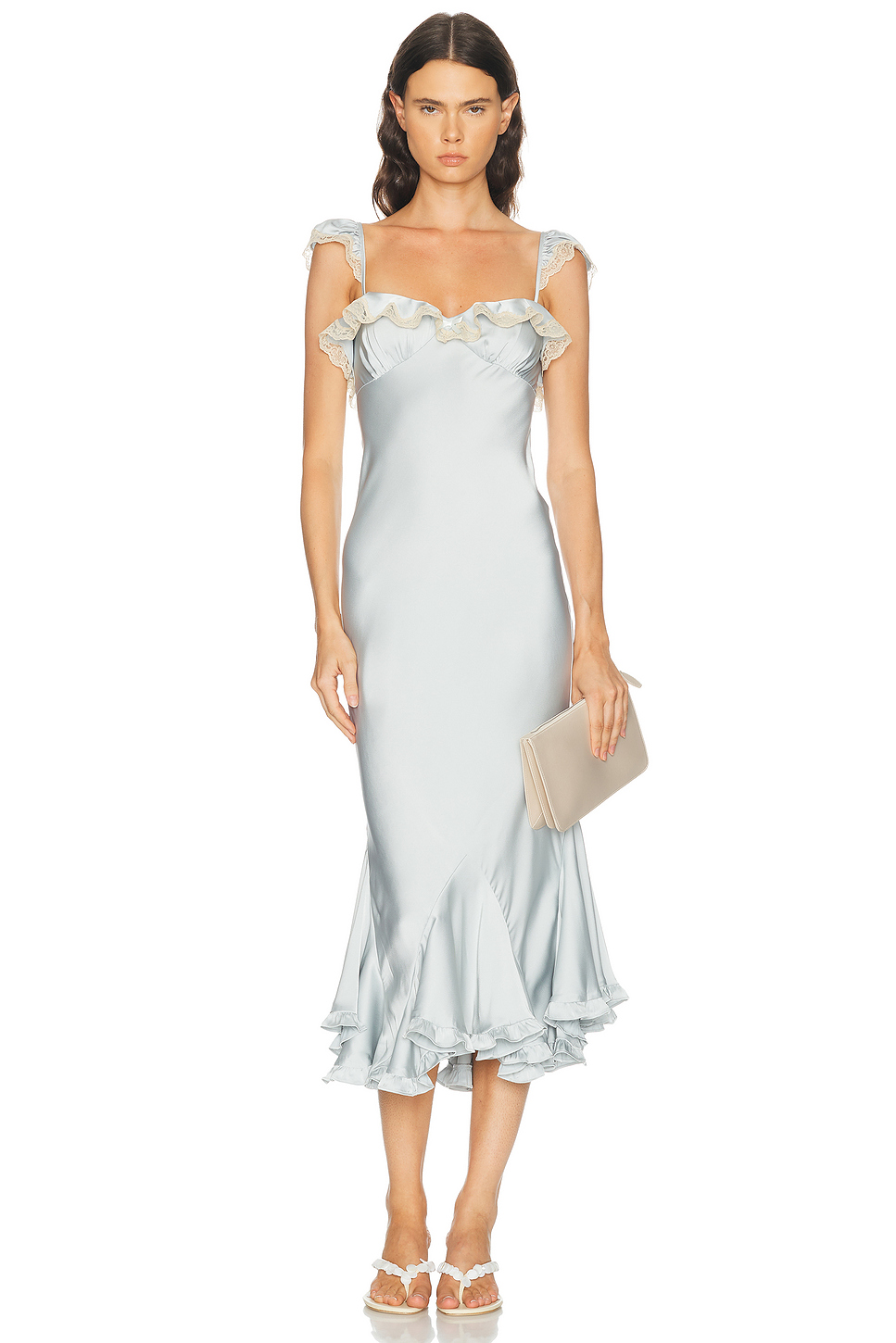 Addison Heavyweight Satin Midi