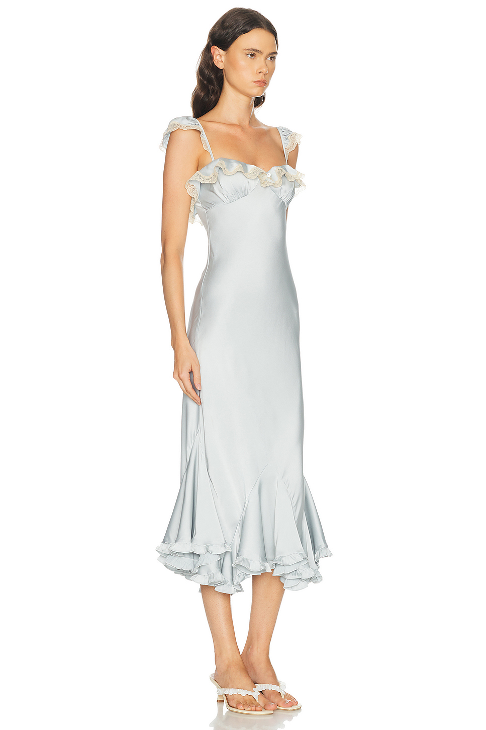 Addison Heavyweight Satin Midi