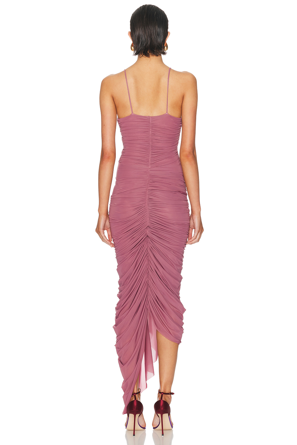 Mater Asymmetrical Ruffle Maxi