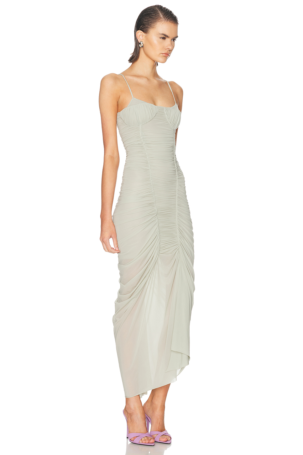 Liturgia Ruched Stretch Midi