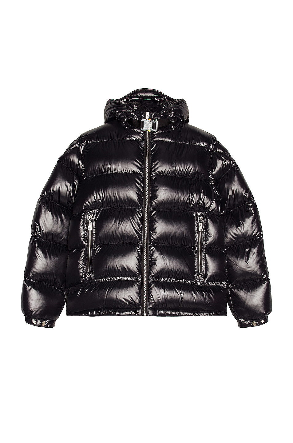 image 1 of moncler genius moncler alyx almond jacket in black