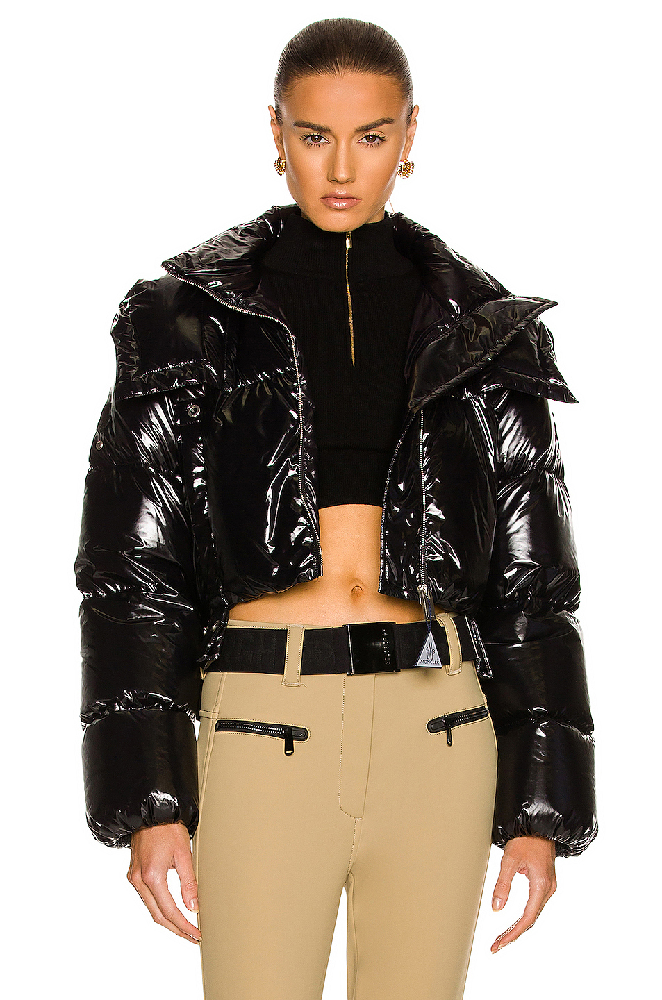 image 1 of moncler genius moncler alyx ilex jacket in black