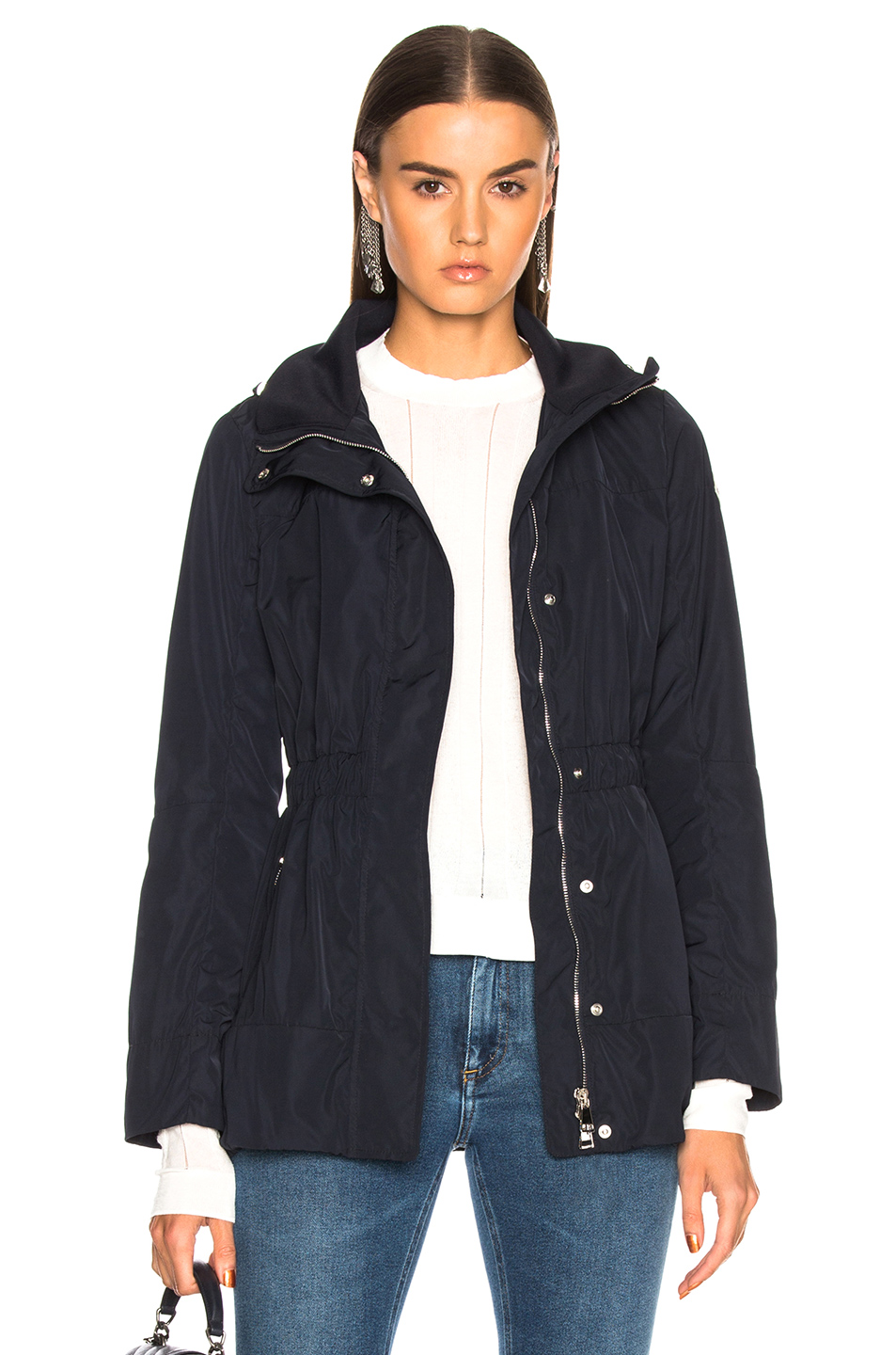 moncler disthene jacket – 藏青色 | fwrd