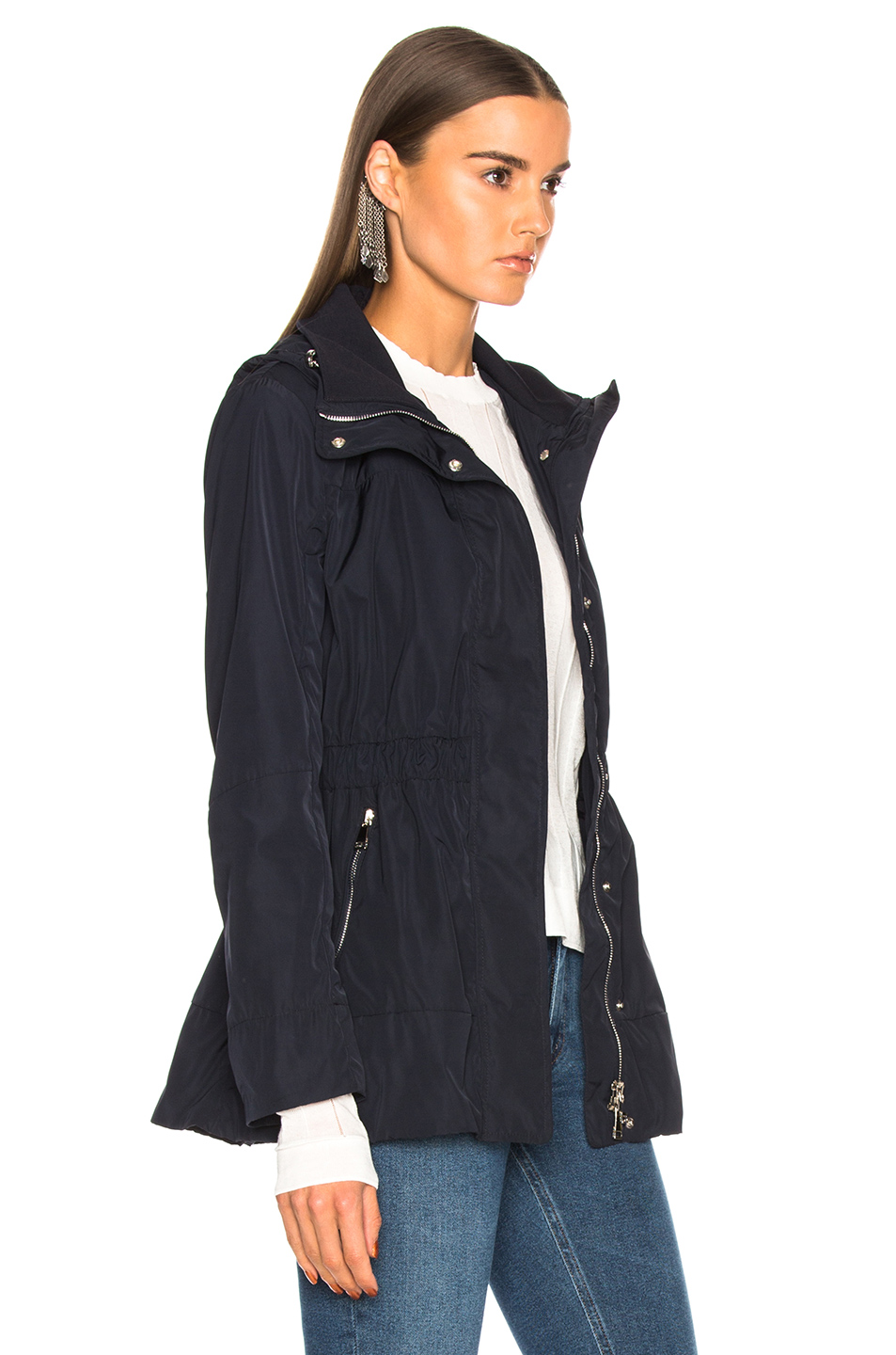 moncler disthene jacket – 藏青色 | fwrd