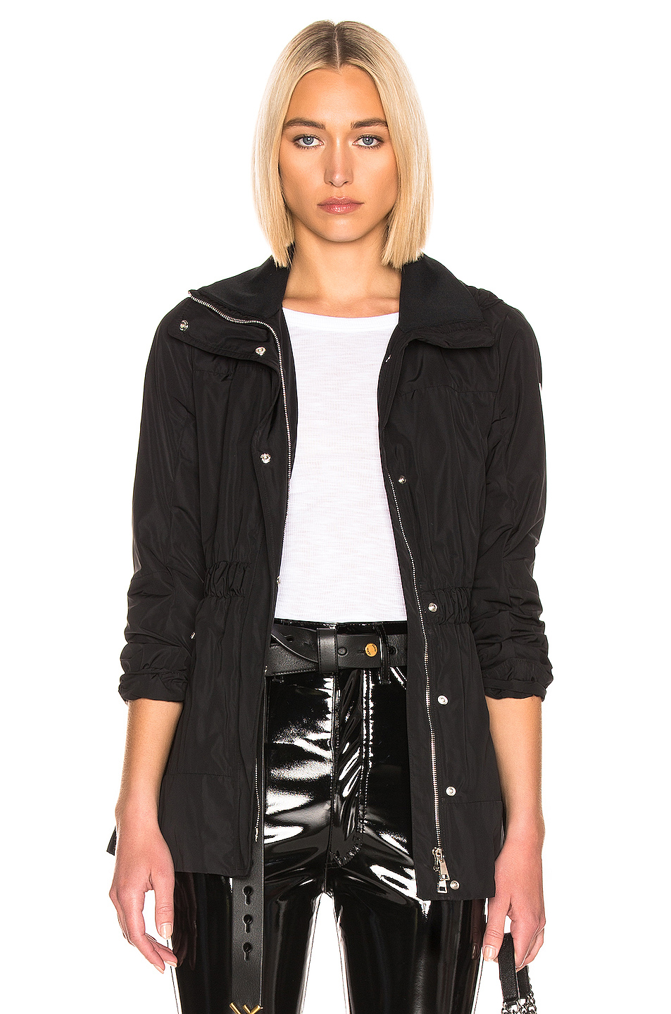 image 1 of moncler disthene jacket in black