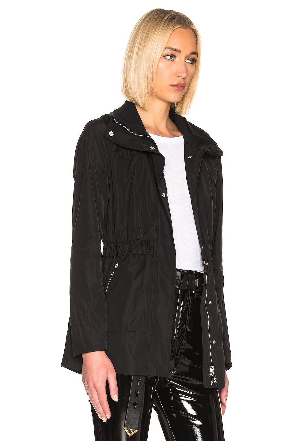 image 3 of moncler disthene jacket in black