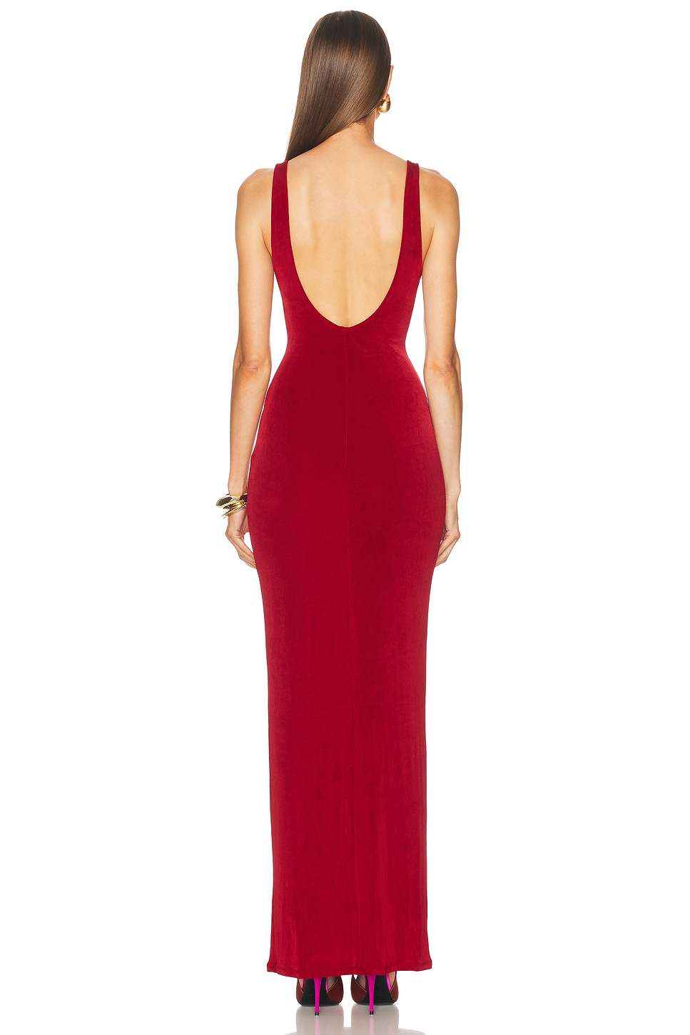 Scoop Neck Supermodel Gown