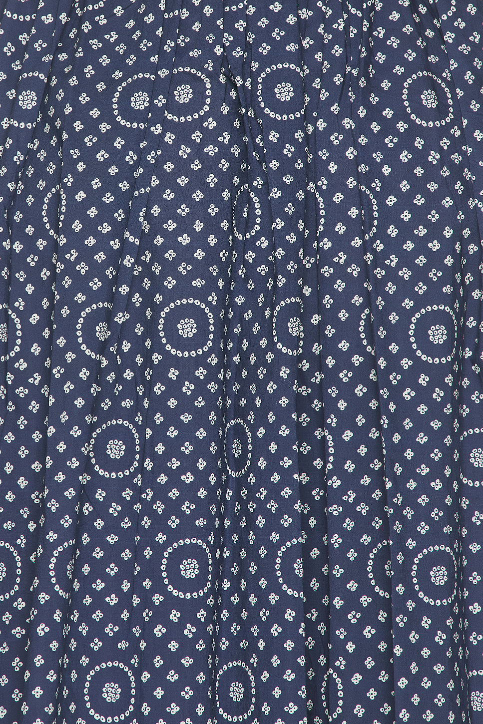 Shirred Bodice Poplin Dress