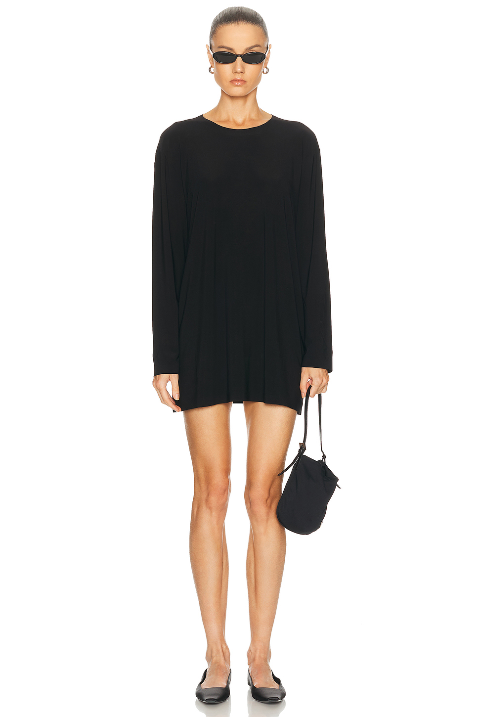 Oversized Long Sleeve T-Shirt Mini Dress