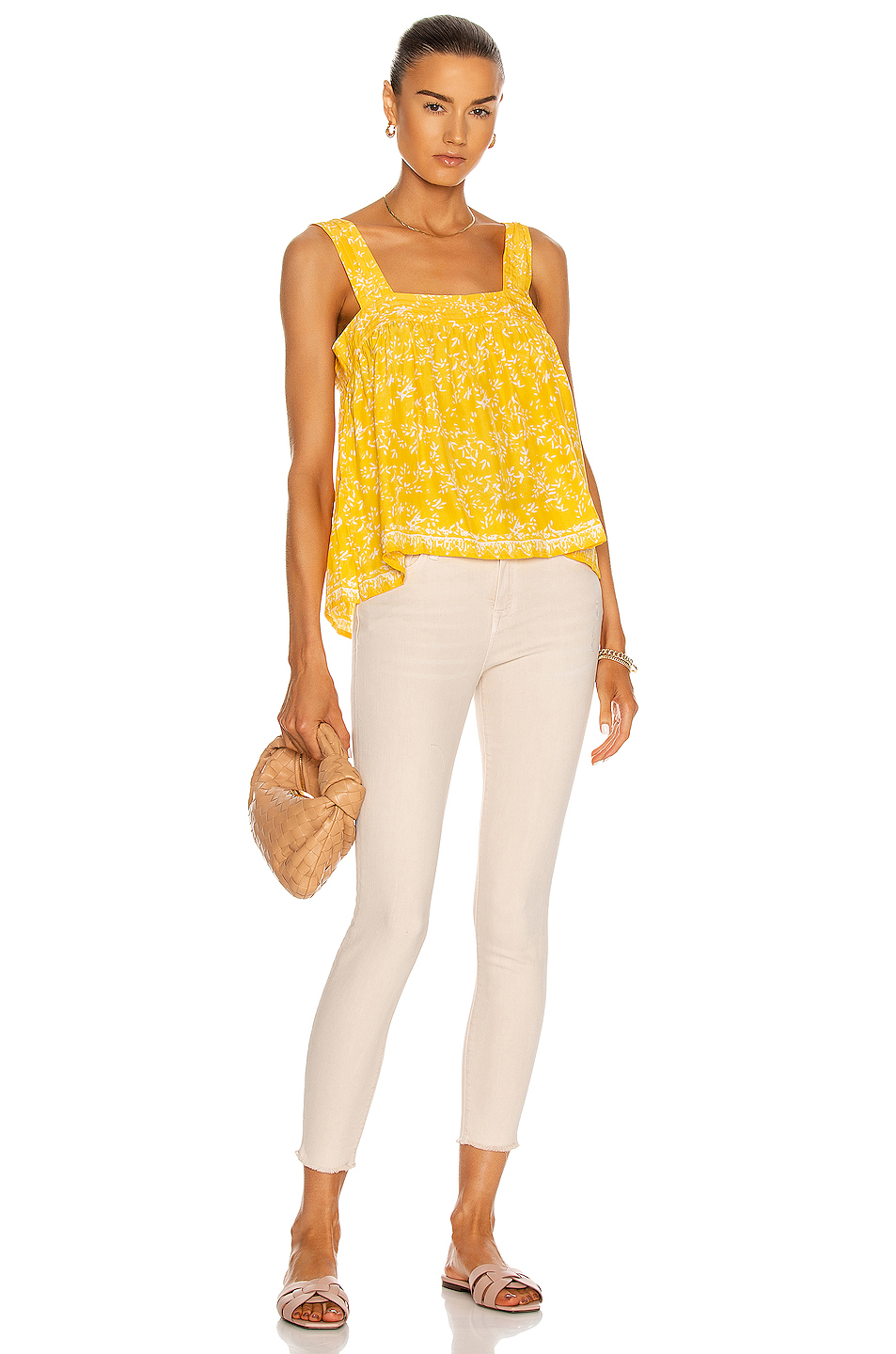 image 4 of natalie martin jasmine top in bamboo sun