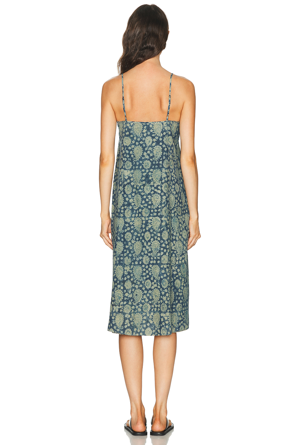 Reversible Cotton Slip Dress