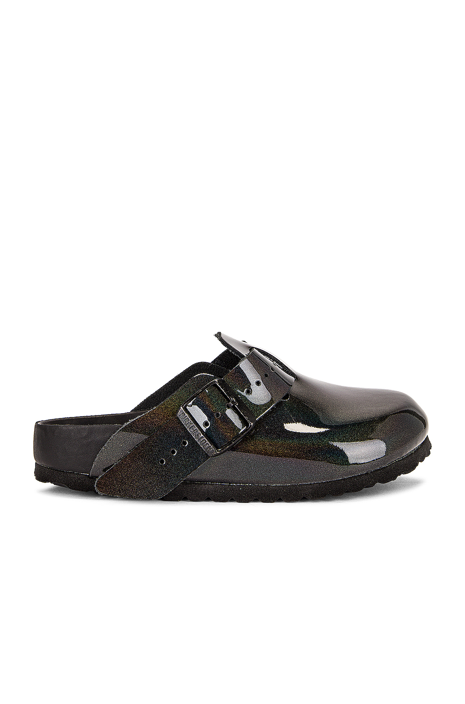 image 1 of rick owens x birkenstock boston shoe in black