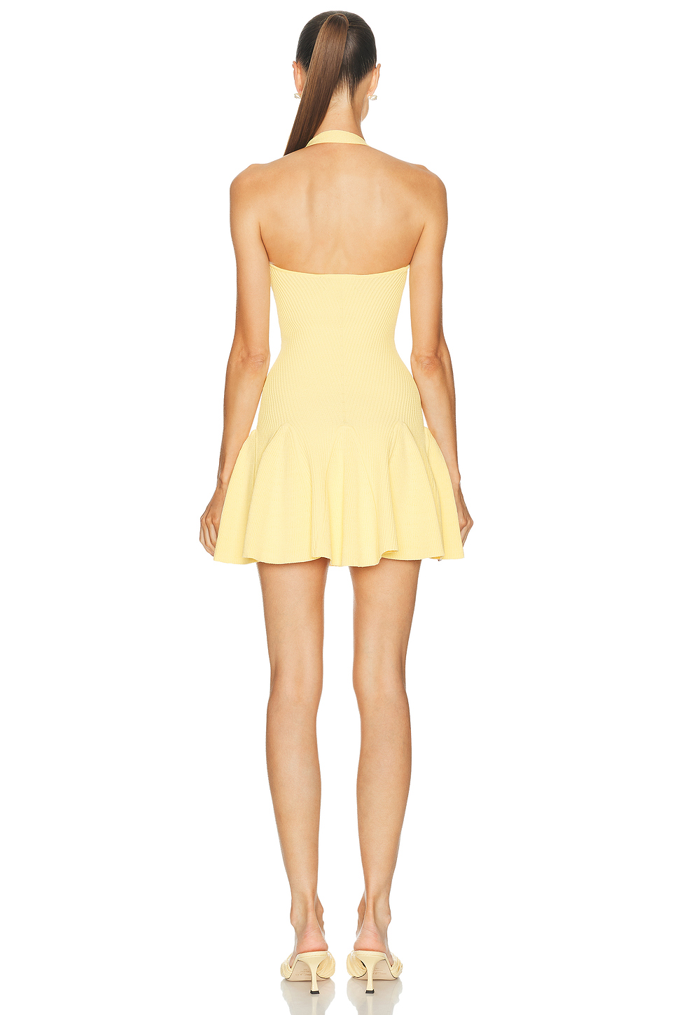 Laurenza Metallic Bustier Mini Dress