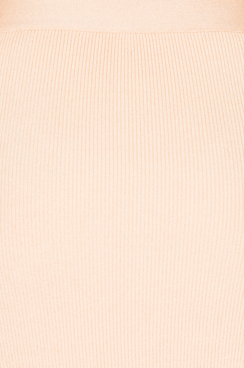 ryan roche bottom slit fitted skirt – 肉色 | fwrd