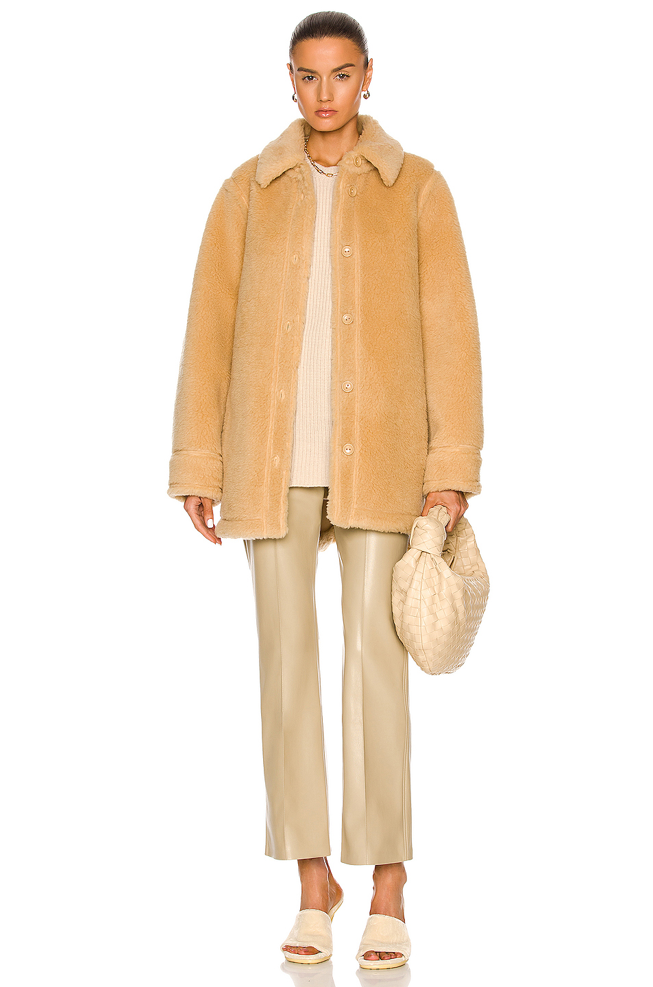 image 5 of stand studio veron jacket in honey