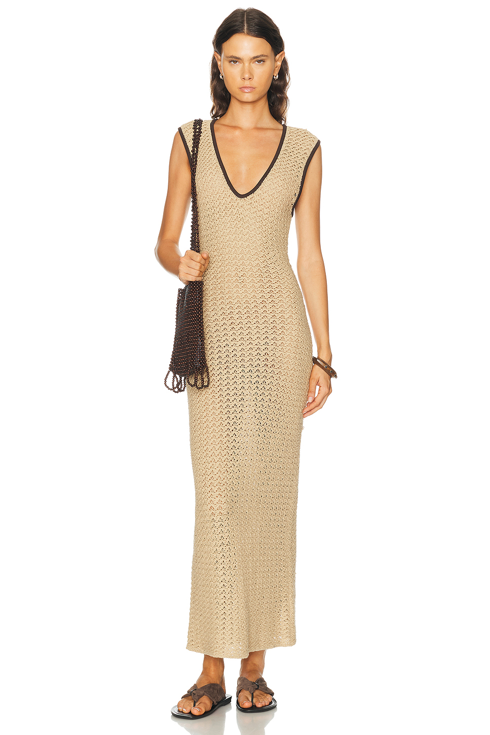 Ellinor Raffia Knit Dress