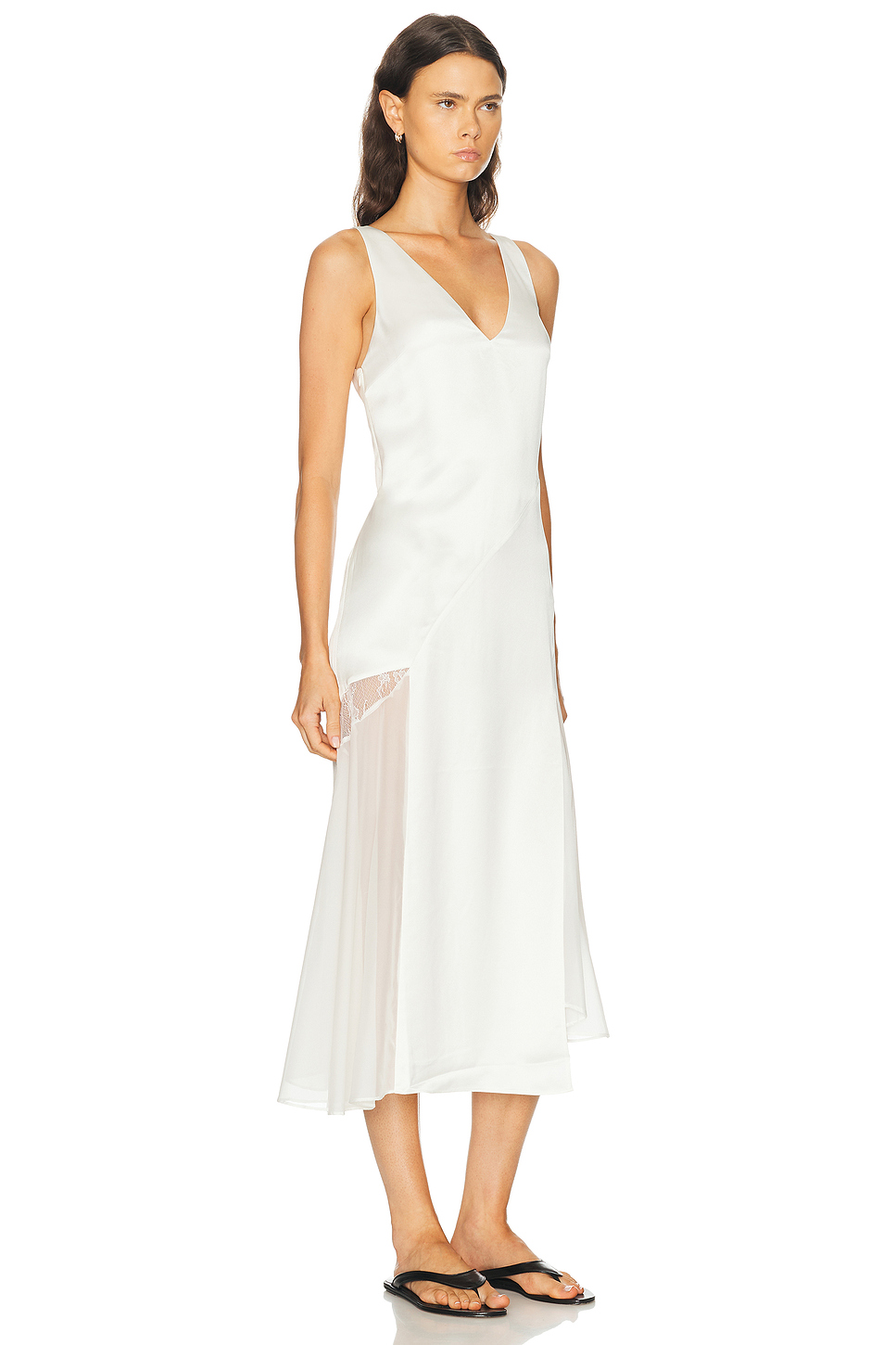 Ingrid Acetate Lace Midi Dress