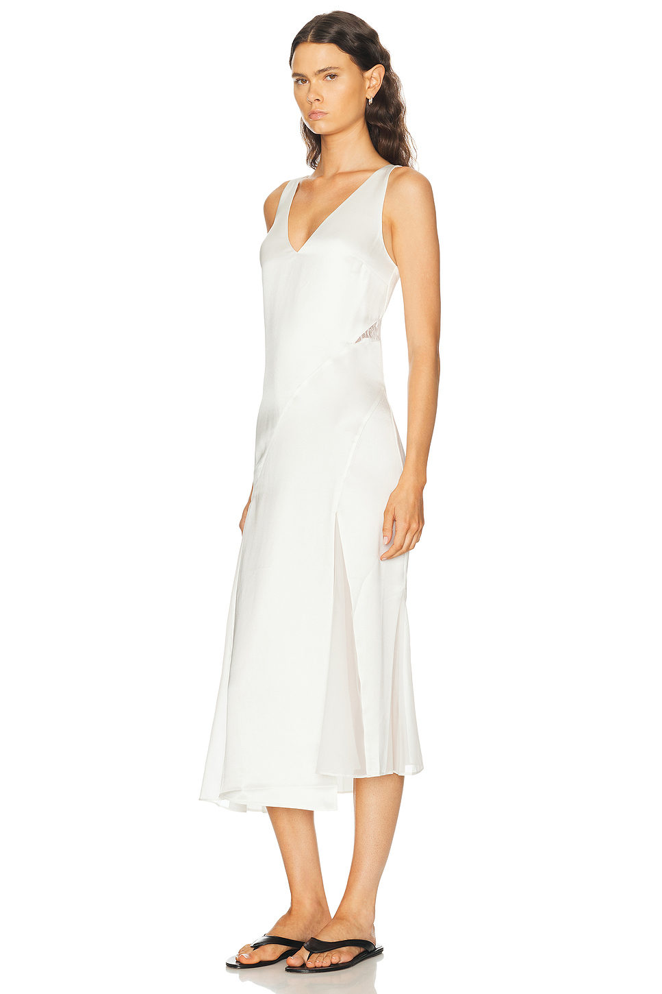 Ingrid Acetate Lace Midi Dress