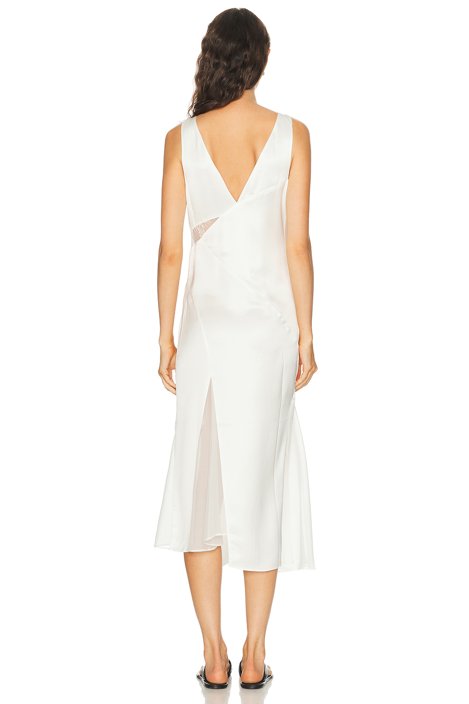 Ingrid Acetate Lace Midi Dress