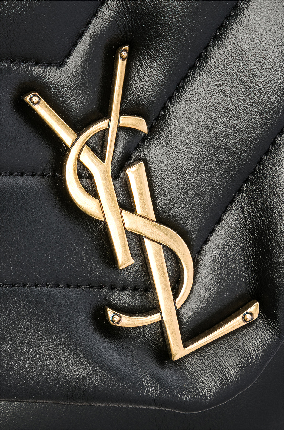image 7 of saint laurent medium supple monogramme loulou chain