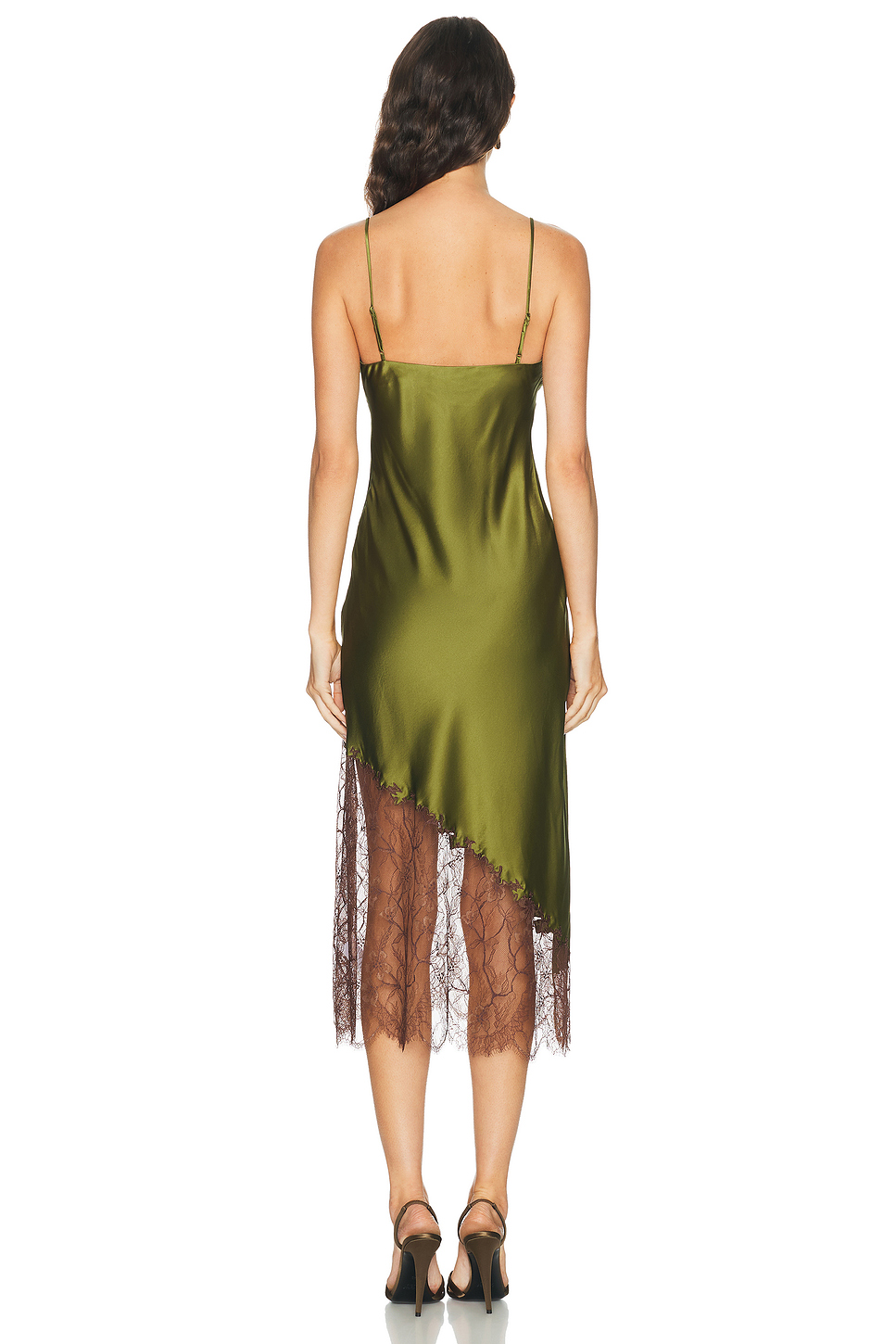 Lara Silk Satin Slip Dress with Adjustable Straps