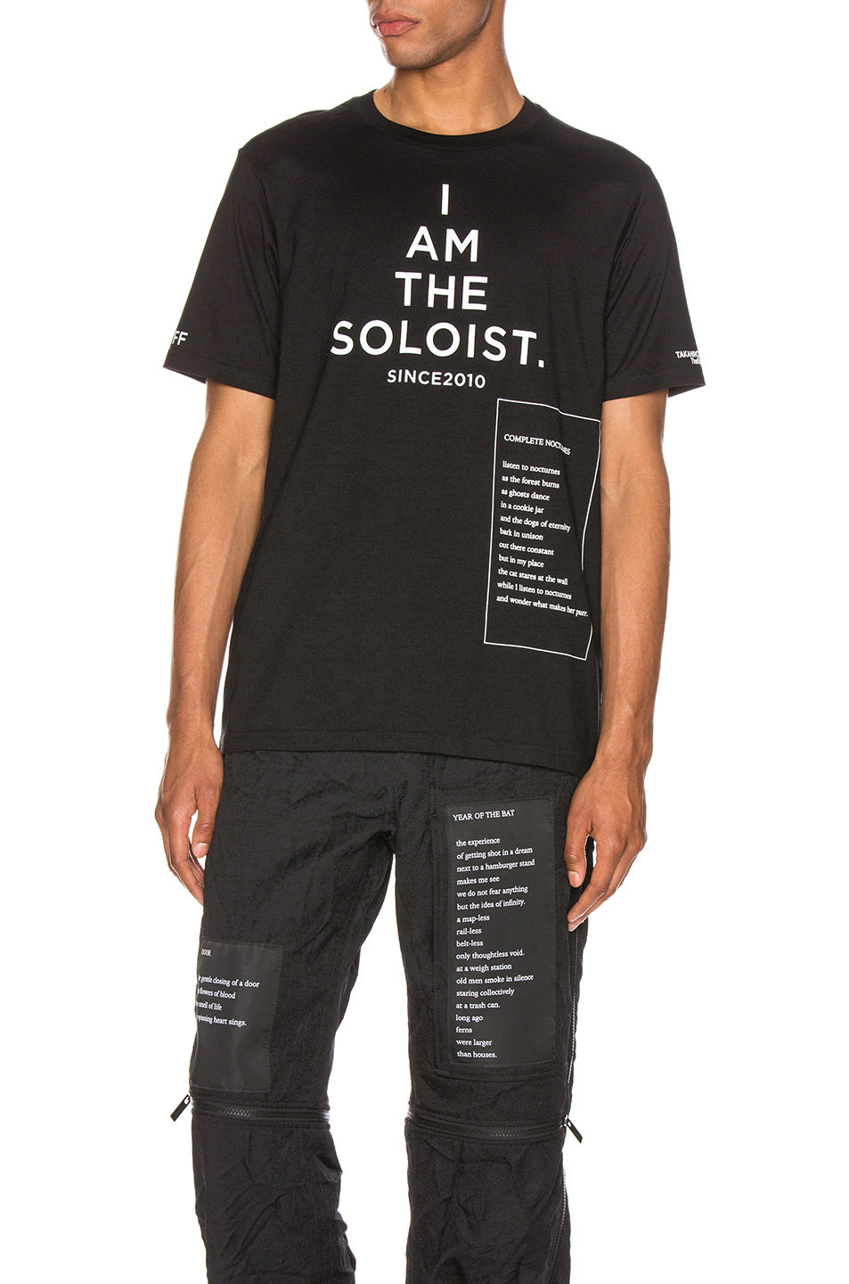 image 1 of takahiromiyashita the soloist bootleg staff tee in