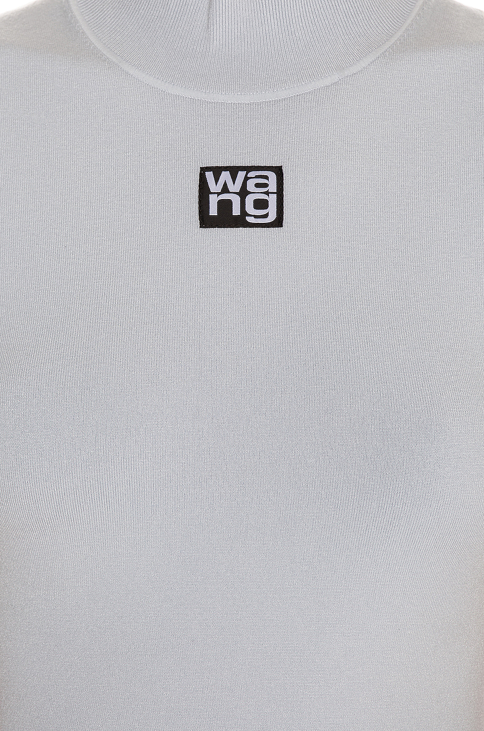 image 4 of t by alexander wang logo patch bodycon mini dress in