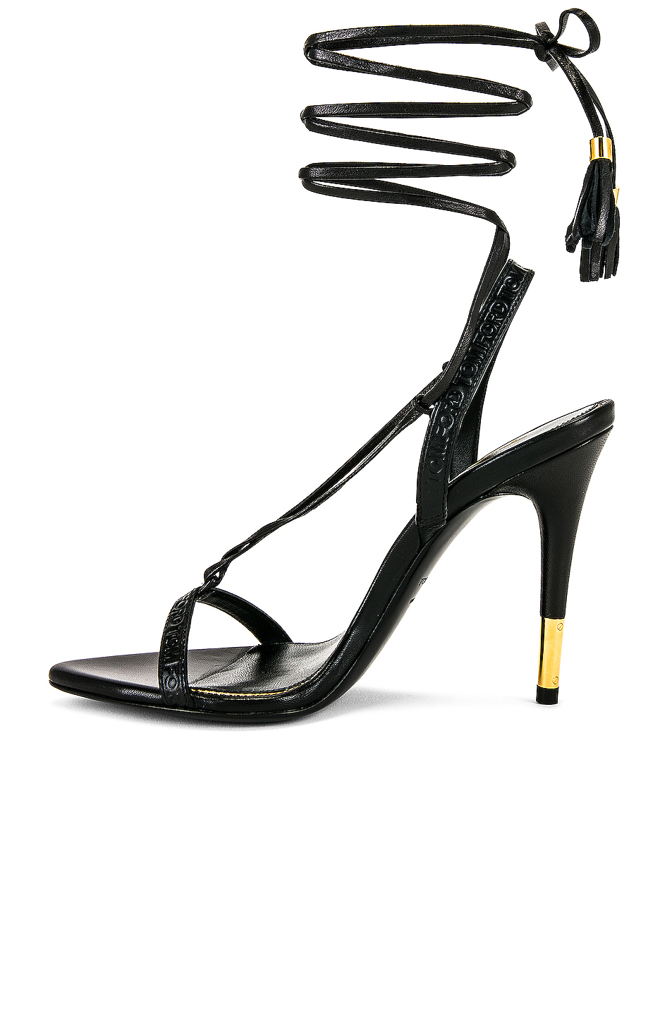 tom ford lux 凉鞋 – 黑色 | fwrd