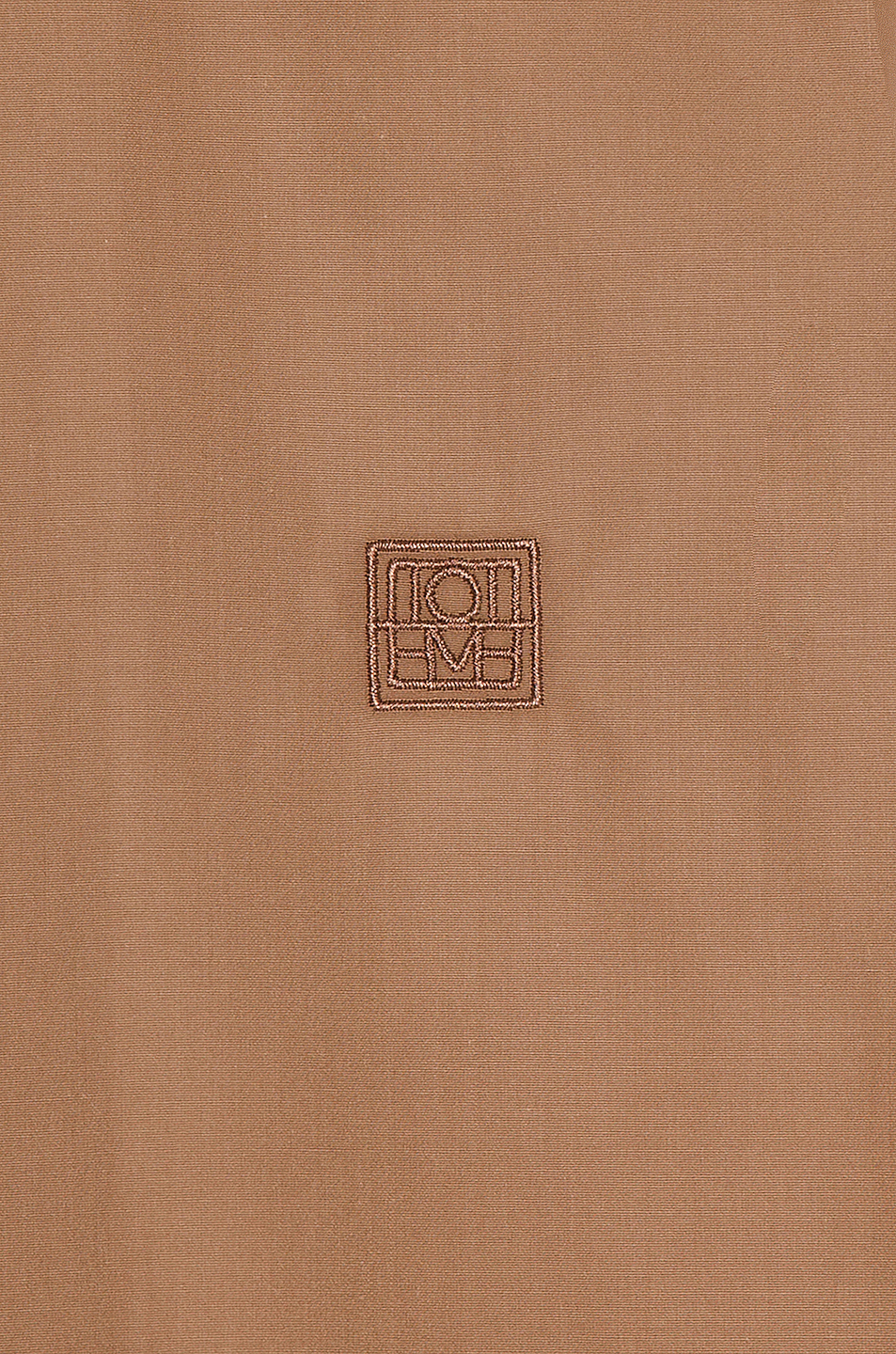 image 5 of toteme capri shirt in warm beige