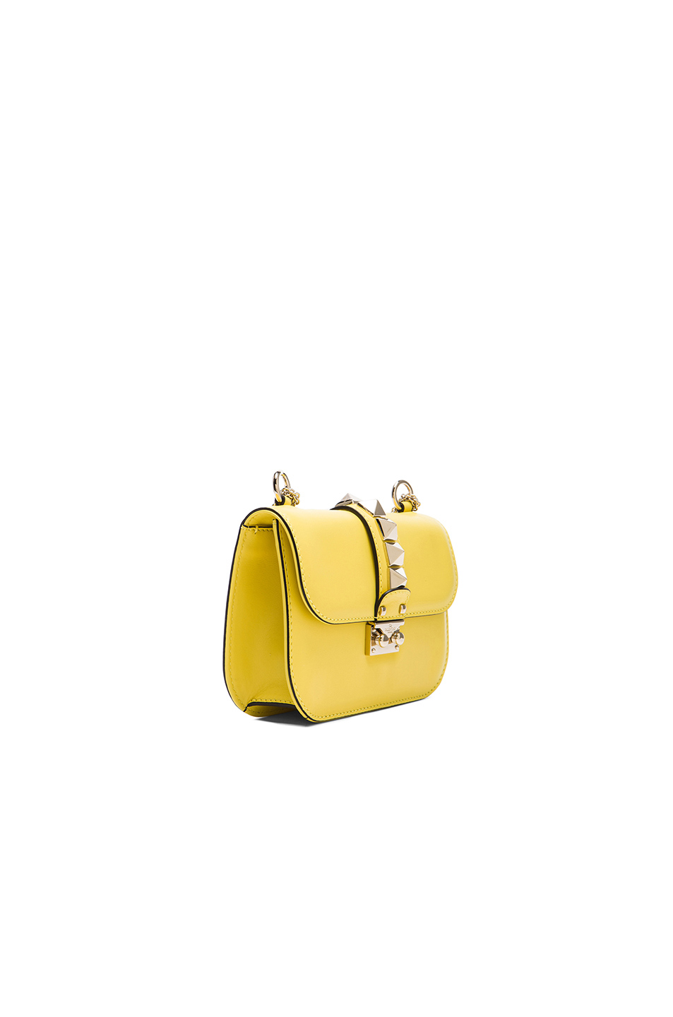 图象4 valentino small lock shoulder bag – naples yellow