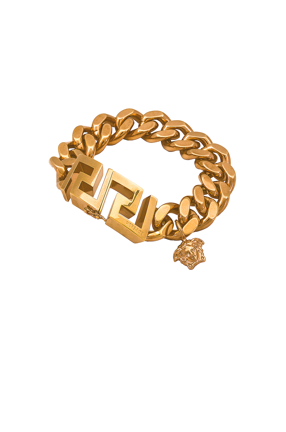 versace 手镯 – 金黄色 | fwrd