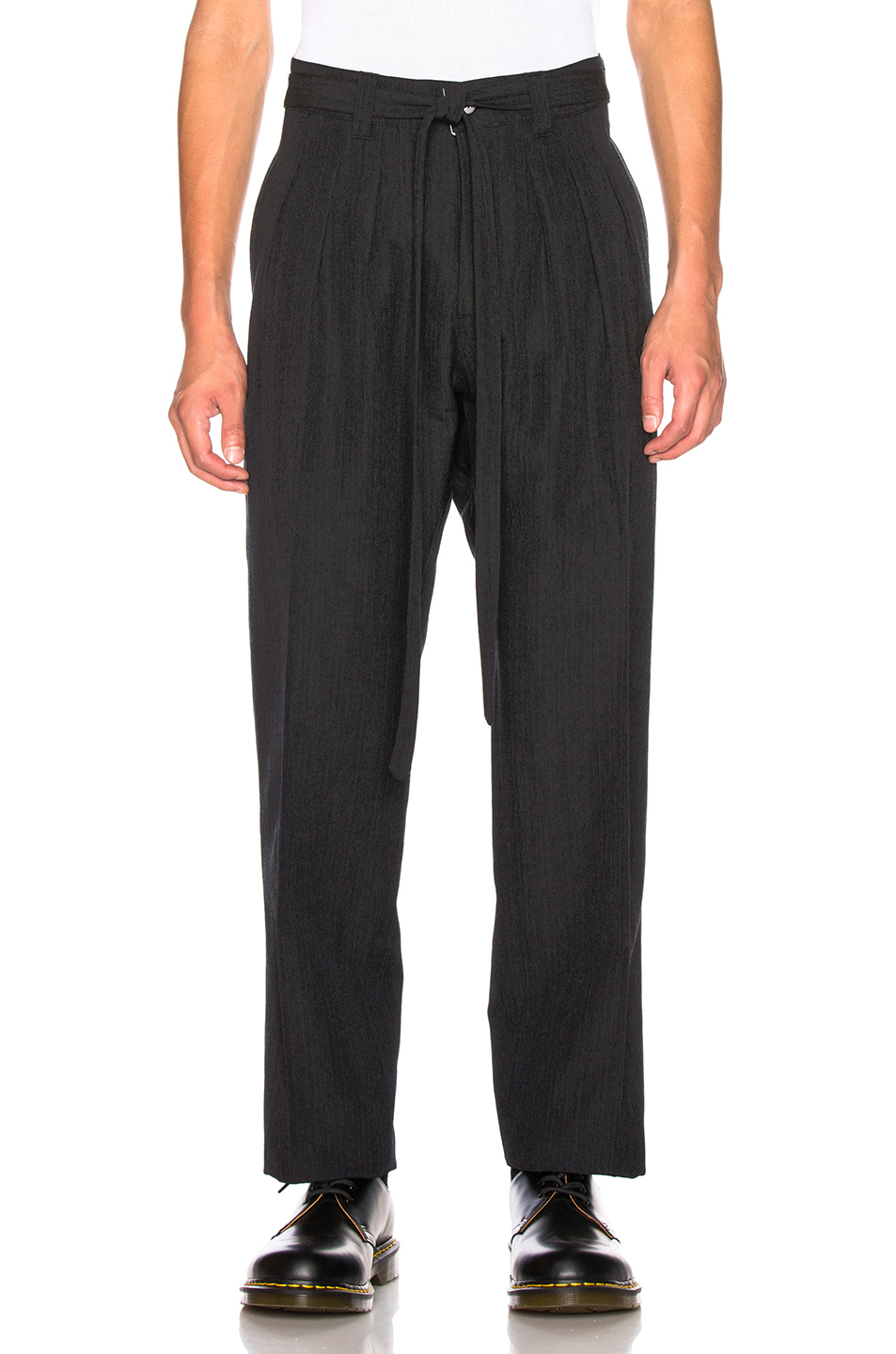 image 1 of visvim hakama pant in black